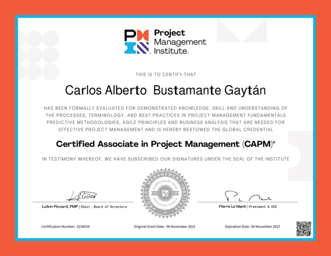 CAPM Certification